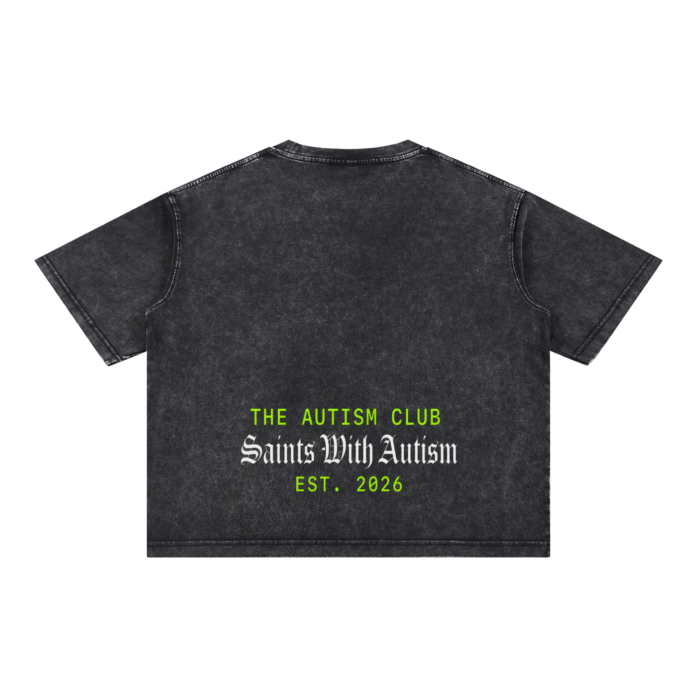 MEMBERS ONLY mineral Wash Boxy T-Shirt