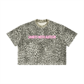 Unisex Leopard Print Boxy T-Shirt