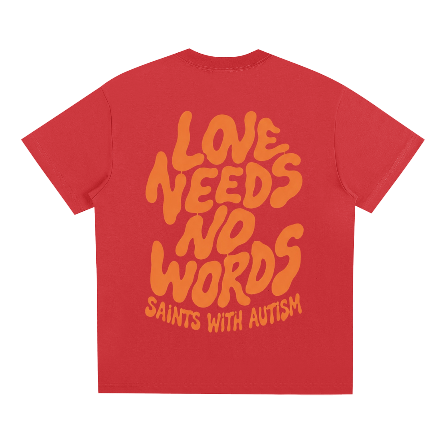Sorona " love needs no words"  Quick-Dry Cooling T-Shirt