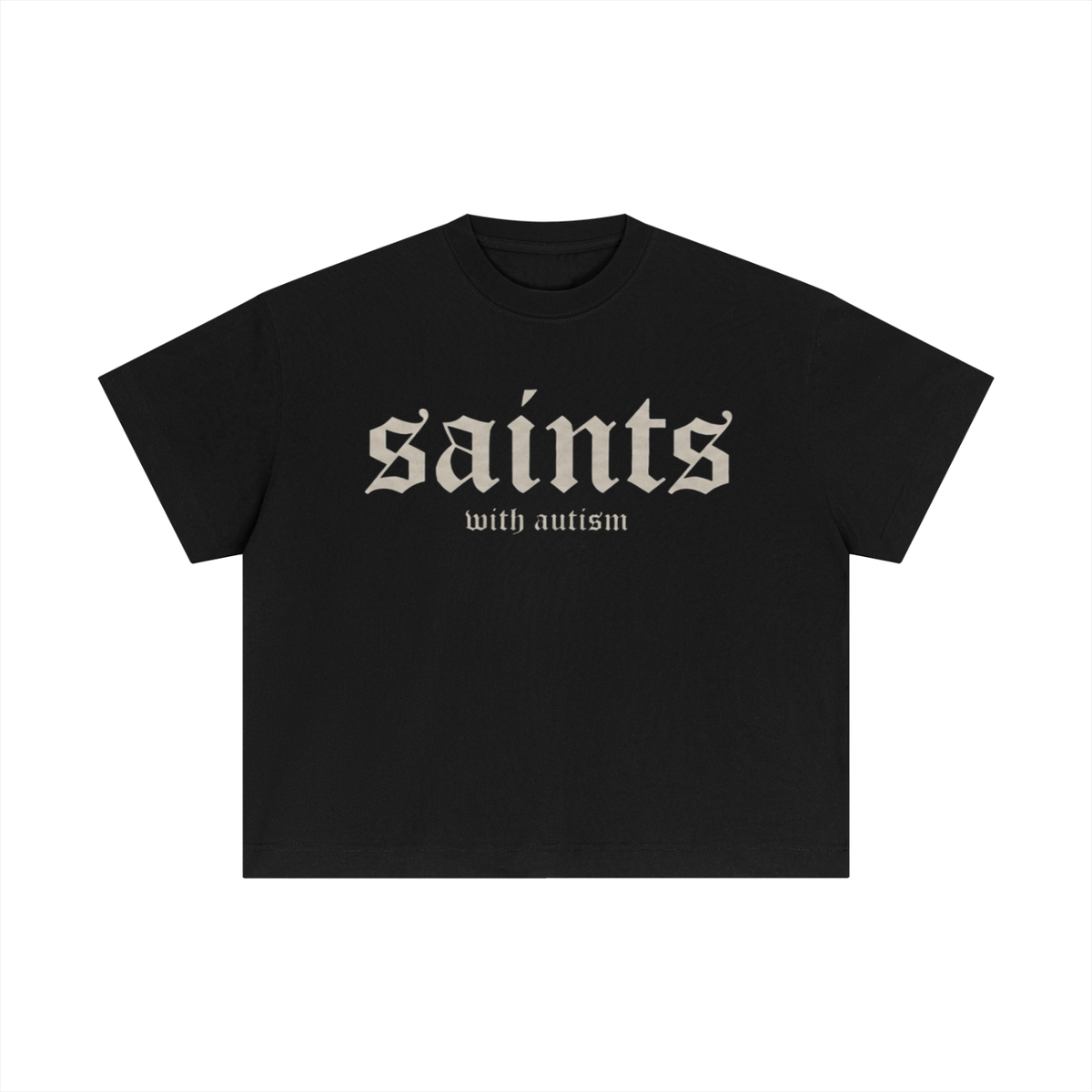 Women's "wings" Essential Cotton cropped Boxy T-Shirt