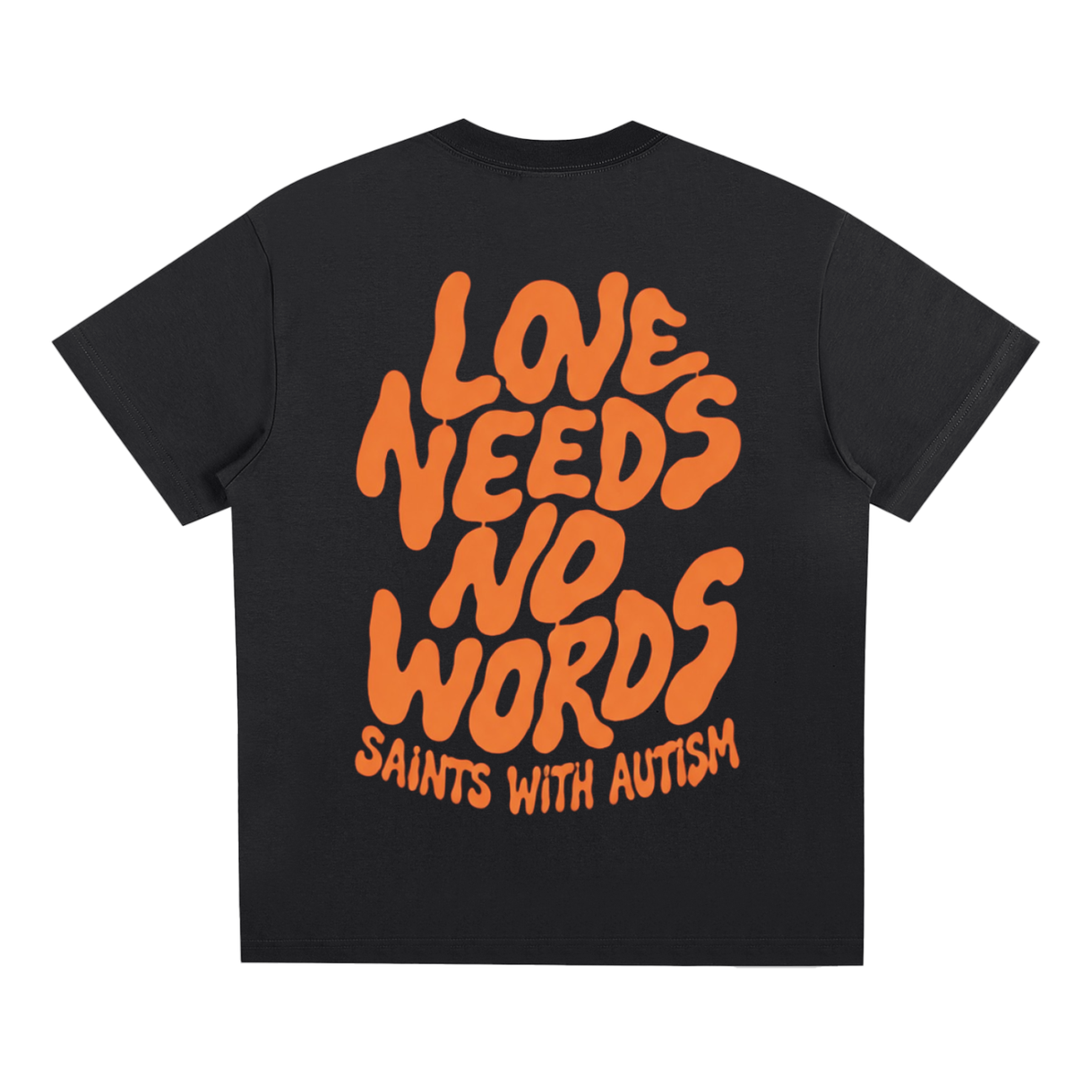 Sorona " love needs no words"  Quick-Dry Cooling T-Shirt