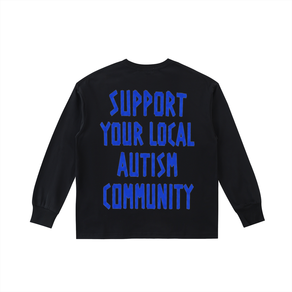 Kids' Quick-Dry Cotton "SYLAC" Long-Sleeve Tee