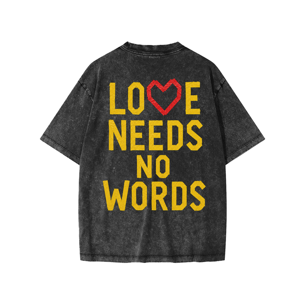 Yellow LNNW Snow Washed Kids' T-Shirt