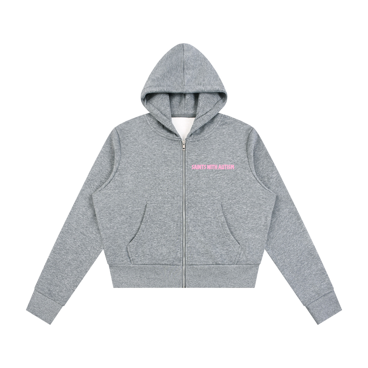 Women's Sparkles Fleece Full Zip Hoodie