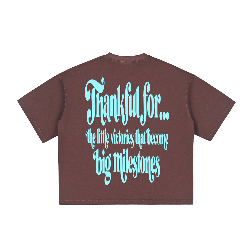 THANKFUL FOR...Vintage Washed Boxy T-Shirt