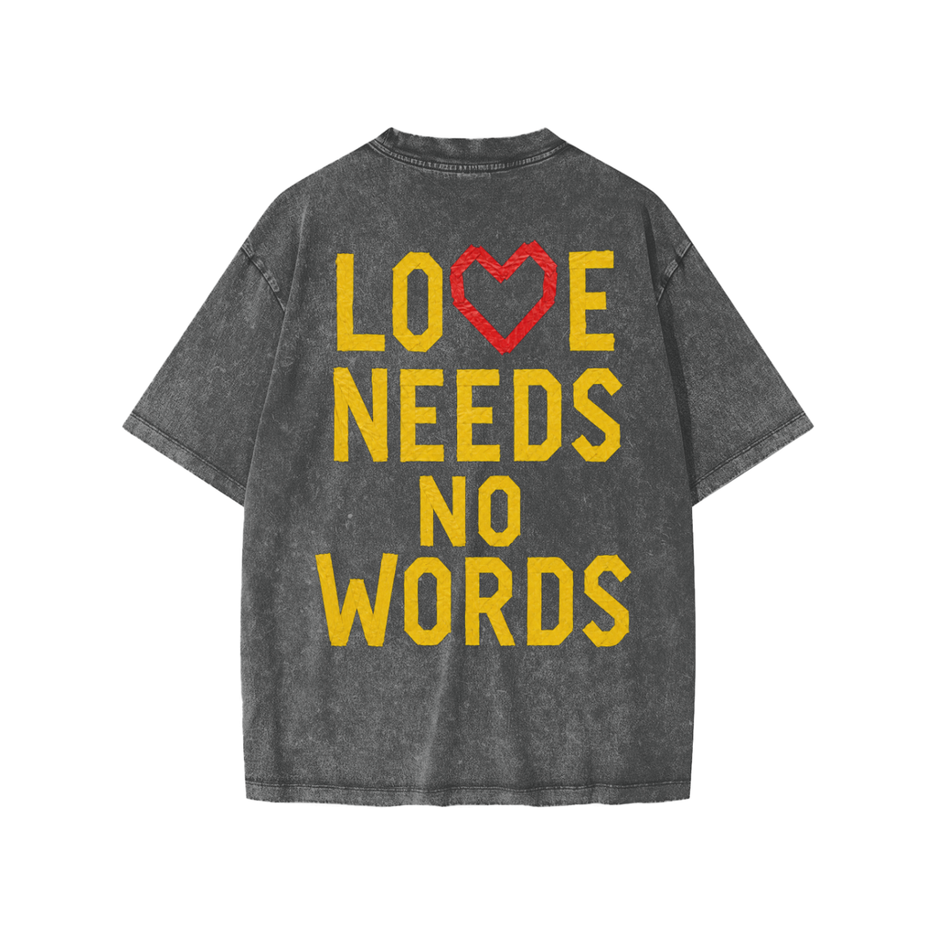 Yellow LNNW Snow Washed Kids' T-Shirt
