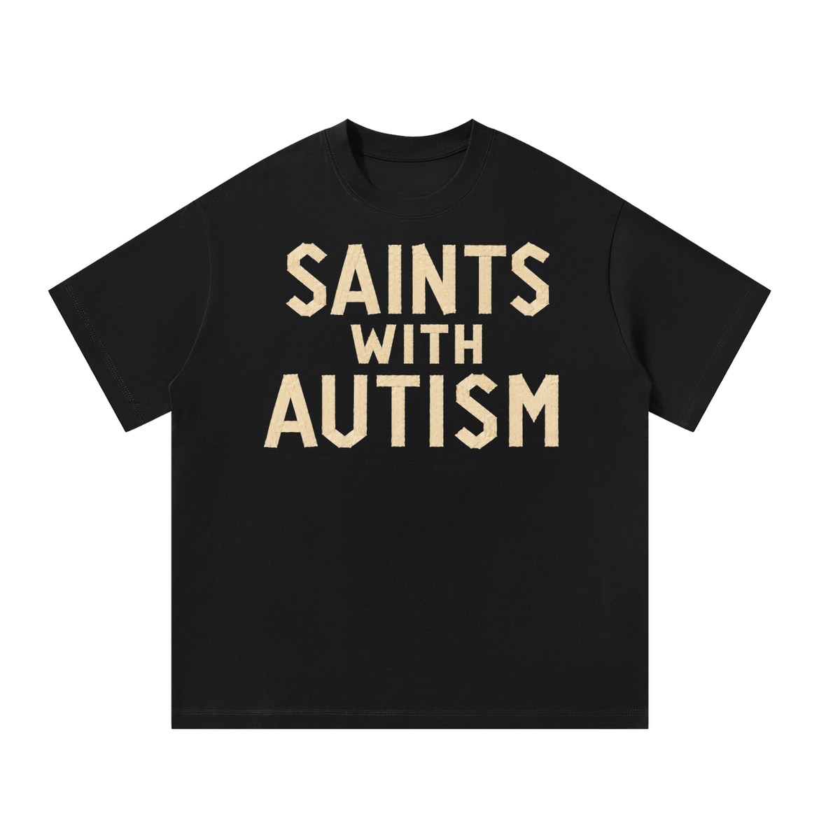 Unisex "heart love needs no words" Oversized T-Shirt
