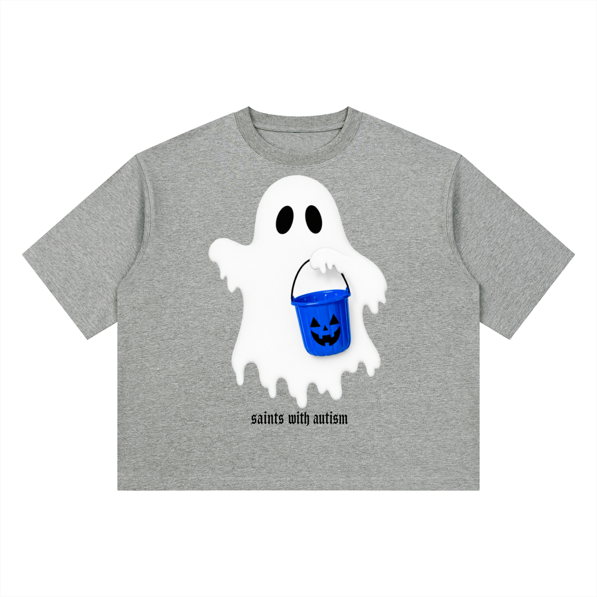 Unisex SPOOKY SAINTS Boxy T-Shirt