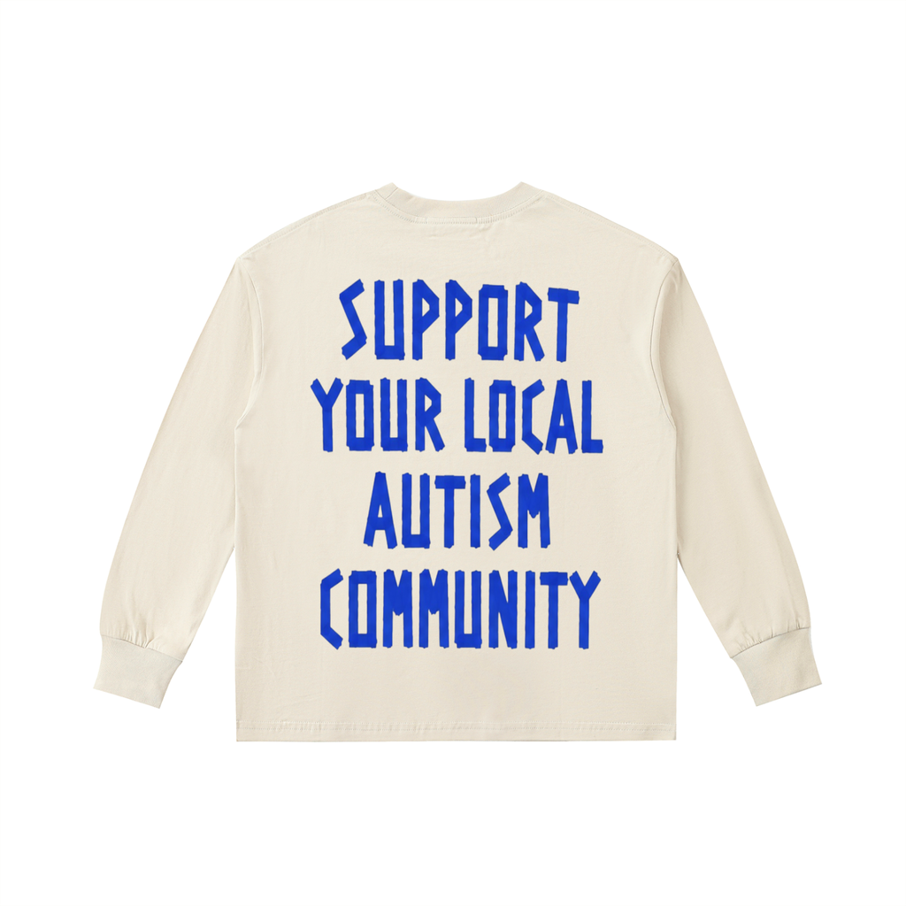 Kids' Quick-Dry Cotton "SYLAC" Long-Sleeve Tee