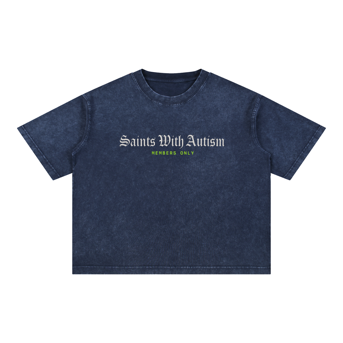 MEMBERS ONLY mineral Wash Boxy T-Shirt